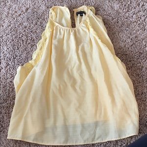 high next sleeveless top